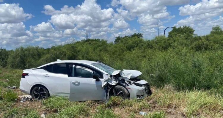 accidente múltiple colonia Palmares Matamoros