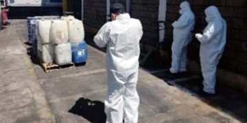 FGR destruye casi 2 toneladas de precursores químicos en Ensenada, Baja California