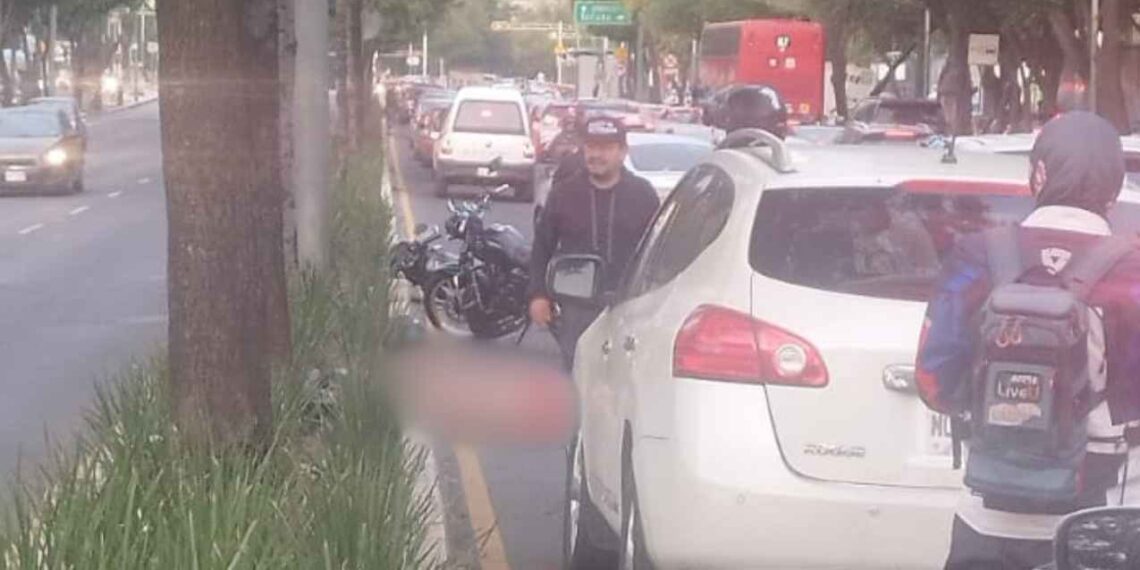 Fatal choque en Paseo de la Reforma, CDMX deja una mujer sin vida