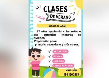 Fin del ciclo escolar impulsa más talleres y cursos de verano en Ciudad Victoria