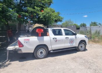 Fuego consume vivienda en Cd. Victoria, Tamaulipas