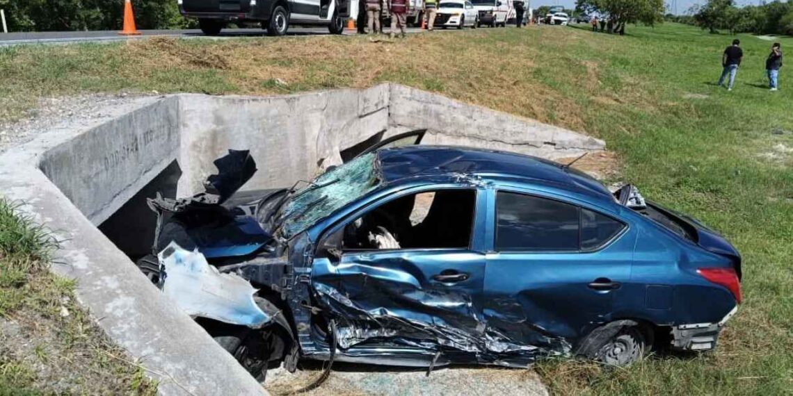 accidente carretera federal 80