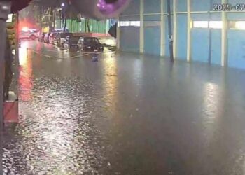 Fuertes lluvias provocan inundaciones en Tláhuac