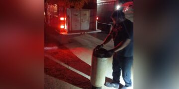 Fuga de gas vivienda moviliza a bomberos en Ciudad Victoria, Tamaulipas