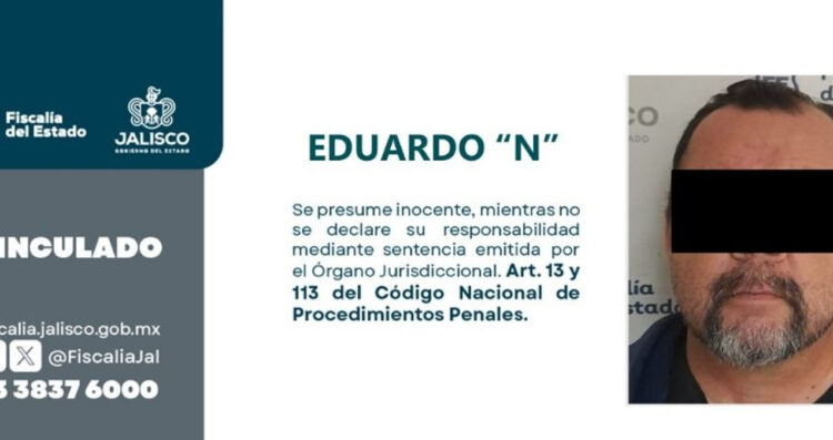Eduardo “N” detenido por robo tras fumigación en Jalisco