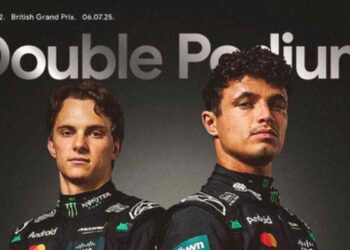 GP de Gran Bretaña Norris triunfa y Hülkenberg sorprende con podio