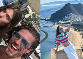 Galilea Montijo disfruta Tenerife con Isaac Moreno y presume su nueva figura