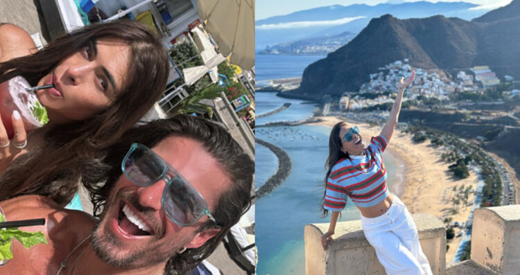 Galilea Montijo disfruta Tenerife con Isaac Moreno y presume su nueva figura