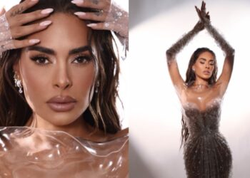 Galilea Montijo impone moda en LCDLF 2025 con vestido elegante