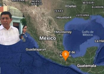 Gobernador de Oaxaca, Salomón Jara, suspende conferencia de prensa tras registrarse sismo de 4.5; así ocurrió