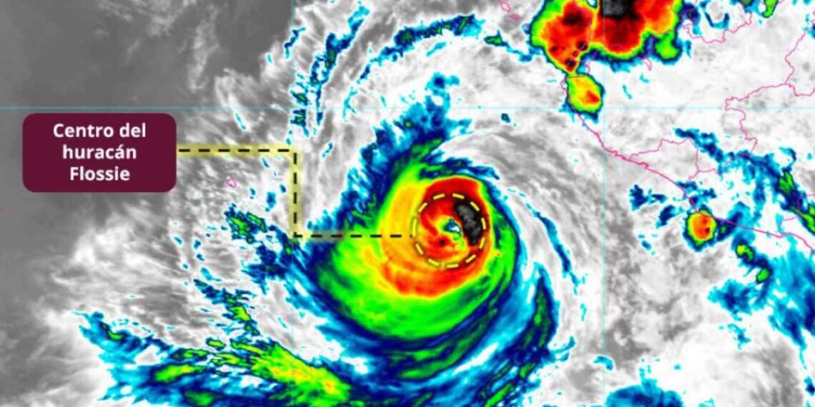 Huracán 'Flossie' se intensifica a categoría 3
