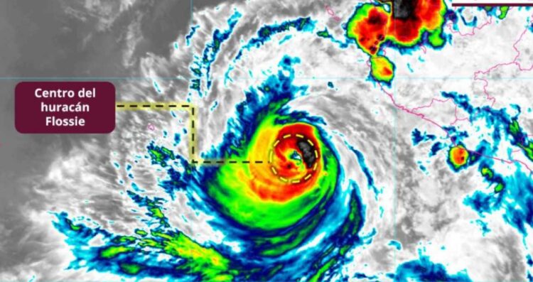 Huracán 'Flossie' se intensifica a categoría 3