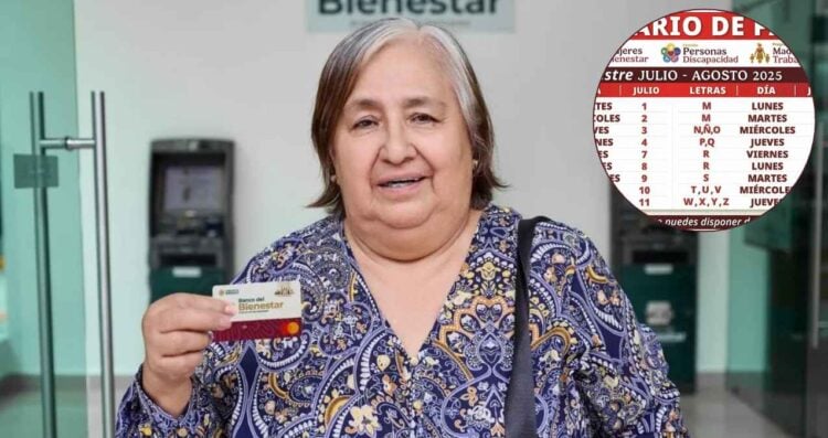 Inicia la entrega del pago de la Pensión Bienestar 2025 del bimestre julio-agosto; así quedó el calendario