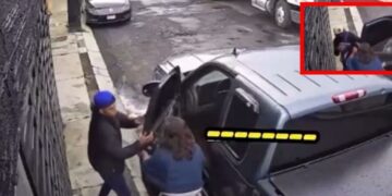 Intentan robar camioneta a pareja en Uruapan; mujer se enfrenta y vecinos frustran el asalto