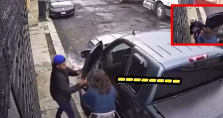 Intentan robar camioneta a pareja en Uruapan; mujer se enfrenta y vecinos frustran el asalto