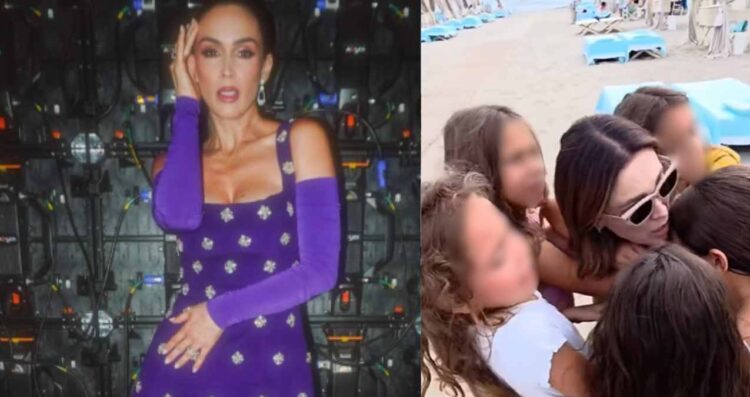 Jacky Bracamontes sorprende a sus hijas en Italia tras finalizar Miss Universe Latina