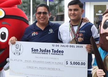 Joven deportista mexicano en Matamoros