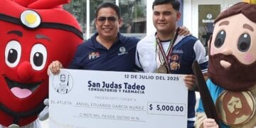 Joven deportista mexicano en Matamoros