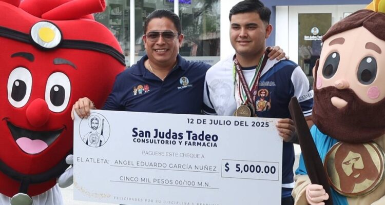 Joven deportista mexicano en Matamoros