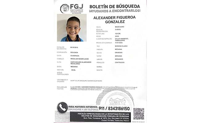 Joven madre desaparece junto a sus 2 hijos tras salir a vender ropa en Valle Hermoso, Tamaulipas