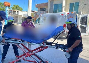joven motociclista lesionado centro Mante