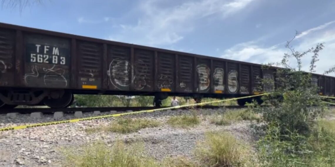 Joven muere arrollada por el tren en Reynosa, Tamaulipas; su acompañante sobrevive