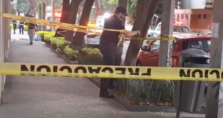 joven caer edificio Polanco