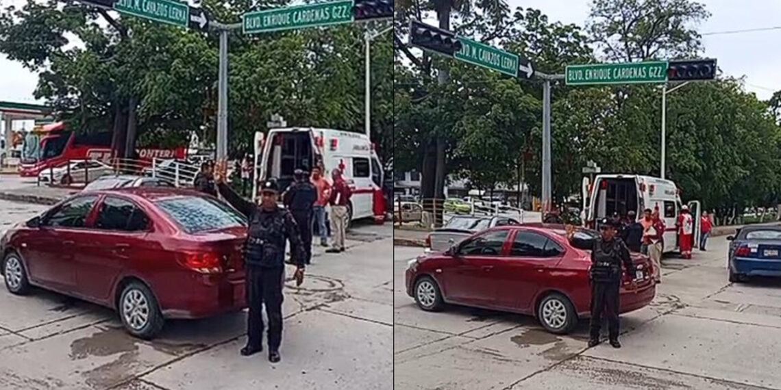 Jovencito resulta herido tras choque en El Mante, Tamaulipas