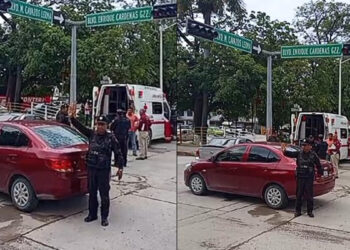 Jovencito resulta herido tras choque en El Mante, Tamaulipas