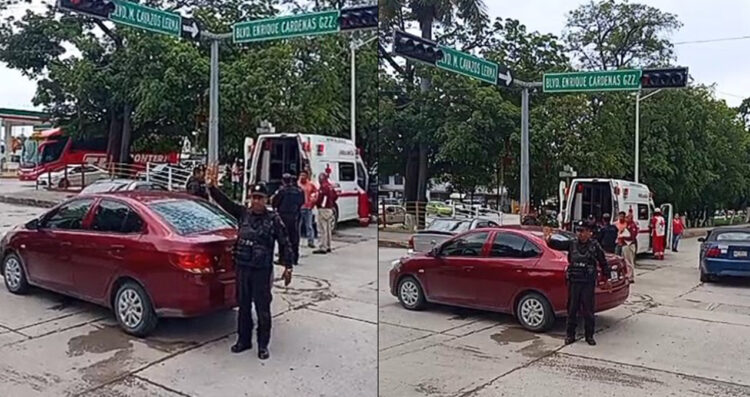 Jovencito resulta herido tras choque en El Mante, Tamaulipas