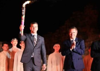 La antorcha panamericana inicia su ruta en Paraguay rumbo a Asunción 2025