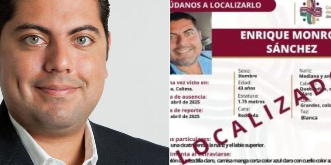 Localizan sin vida al panista Enrique Monroy, exalcalde de Villa de Álvarez, Colima