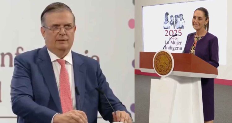 Marcelo Ebrard elogia a Sheinbaum por su firmeza y habilidad para negociar con Trump