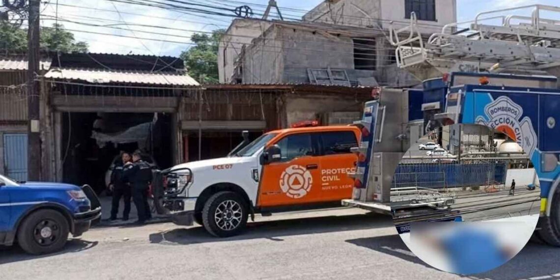 Masculino fallece al recibir una descarga eléctrica tras tocar cables de alta tensión en San Nicolás, NL