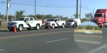 Masculino muere al ser arrollado en la Carretera a Laredo en Ciénega de Flores, Nuevo León