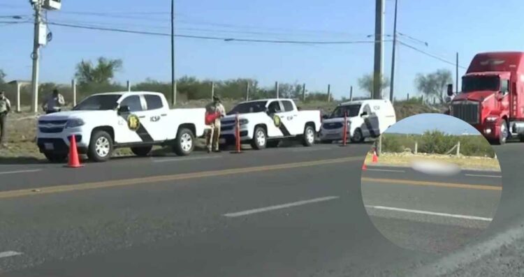 Masculino muere al ser arrollado en la Carretera a Laredo en Ciénega de Flores, Nuevo León