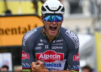 Mathieu van der Poel se impone en la segunda jornada del Tour de Francia