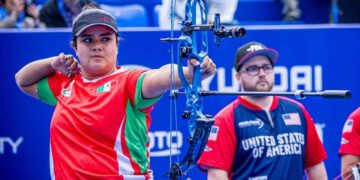 Maya Becerra se corona como la mejor del mundo en tiro con arco compuesto