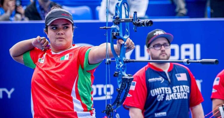Maya Becerra se corona como la mejor del mundo en tiro con arco compuesto