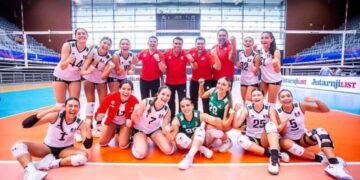 México avanza a octavos de final en Mundial Sub-19 de voleibol tras vencer a Egipto