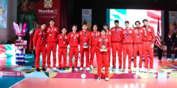 México conquista plata en la Copa Panamericana Sub-19 de voleibol