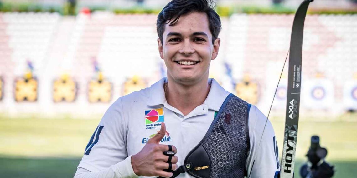 México en lo alto Matías Grande gana la Copa del Mundo de Tiro con Arco