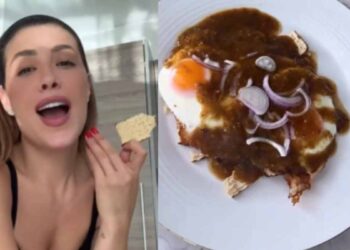 Michelle Salas se autodenomina “Lady Chilaquil” en redes sociales