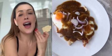 Michelle Salas se autodenomina “Lady Chilaquil” en redes sociales