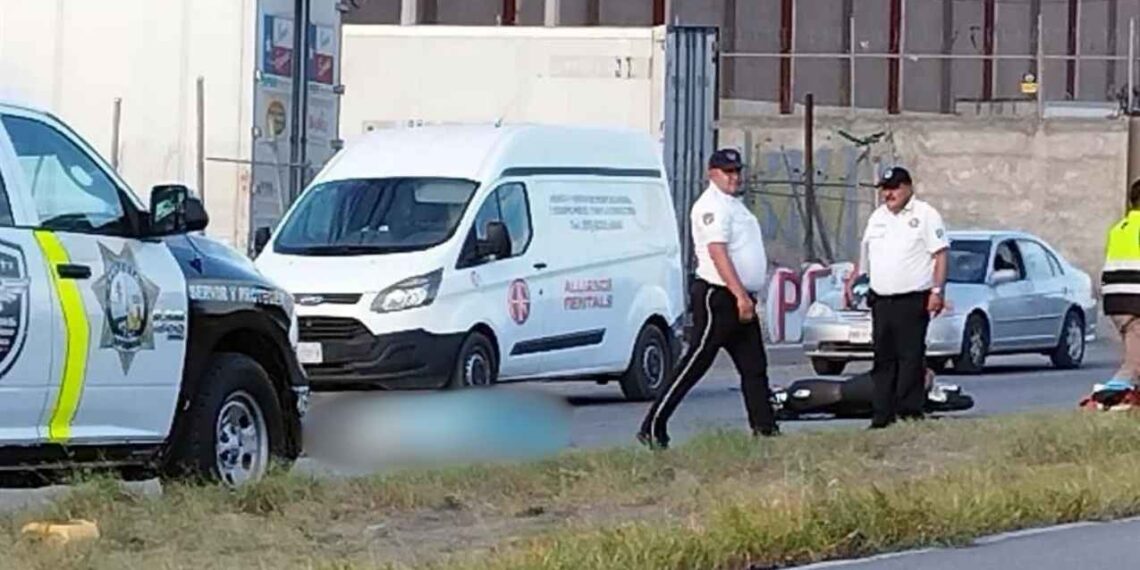 motociclista Apodaca arrollado