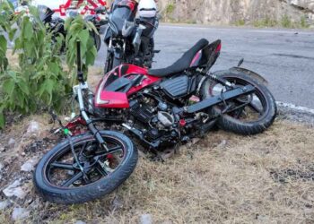 Motociclista herido Victoria-Tula