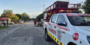Motociclista lesionado Linares