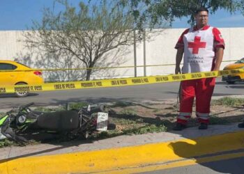 Motociclista muere tras chocar con palma en carretera Torreón-San Pedro