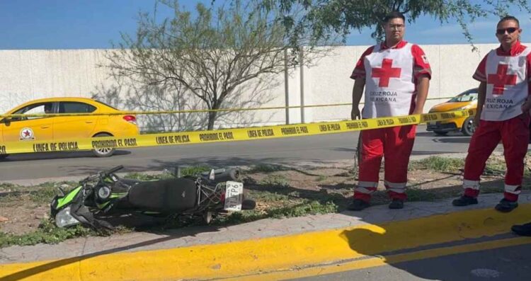 Motociclista muere tras chocar con palma en carretera Torreón-San Pedro
