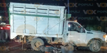 Motociclista resulta gravemente herido tras chocar con camioneta en Altamira, Tamaulipas